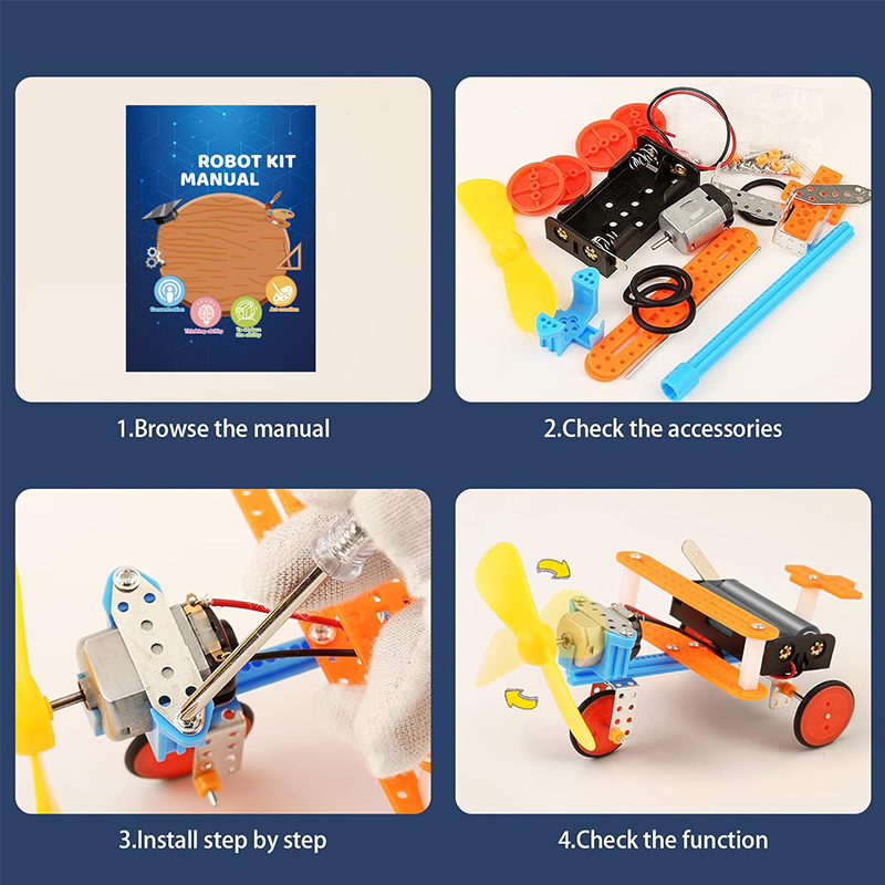 6in1 DIY Science Toys Building - Diy Electronics Projects For Kids recension och pris