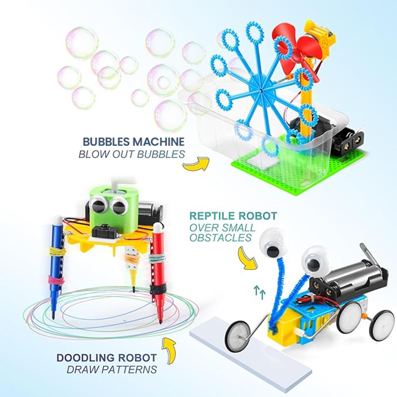 6in1 DIY Science Toys Building - Diy Electronics Projects For Kids recension och pris