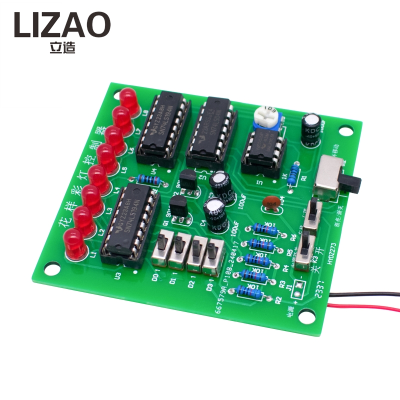 LED Flowing Light Controller D - Hobby Diy Electronics Kit recension och pris
