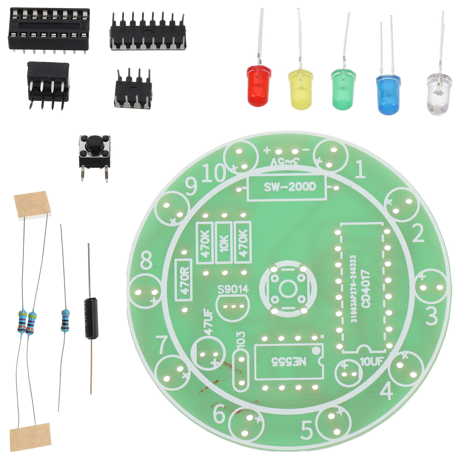 Electronics Soldering Kit DIY  - Diy Electronics Kits For Beginners recension och pris