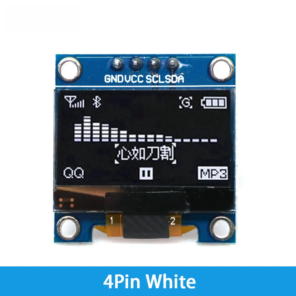 High-Contrast 0.96-Inch OLED D - I2C Lcd Display recension och pris