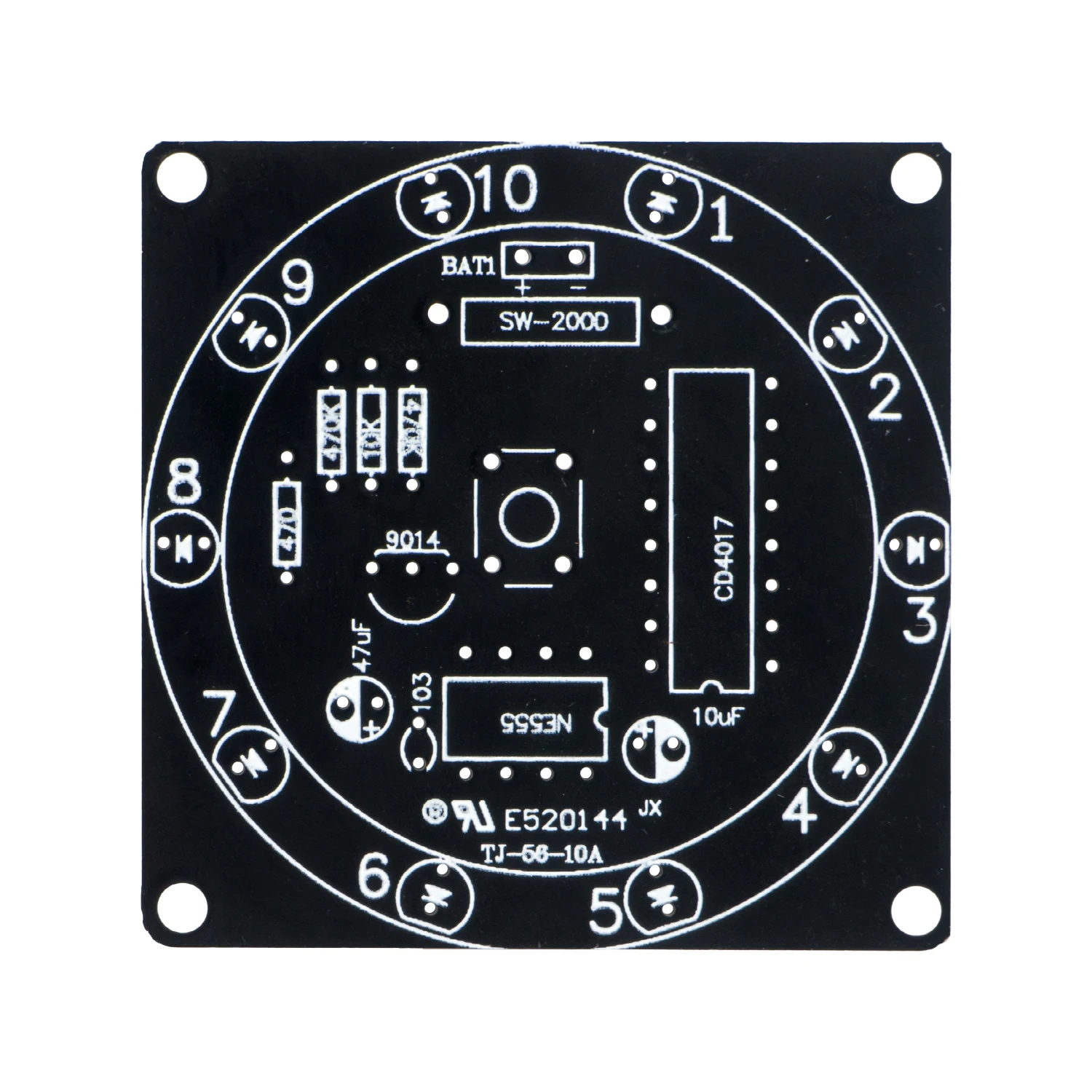Electronic Lucky Wheel DIY Kit - Diy Electronics Projects For Beginners recension och pris