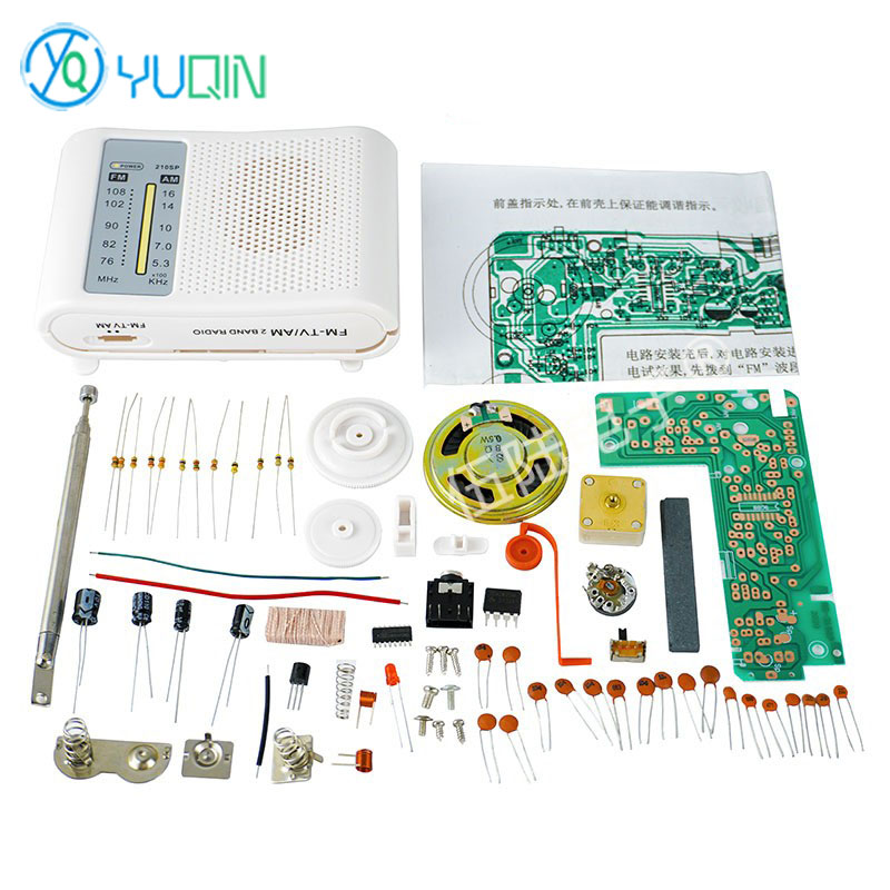 210SP AM/FM Radio Kit DIY Elec - Diy Electronics Projects For Beginners recension och pris